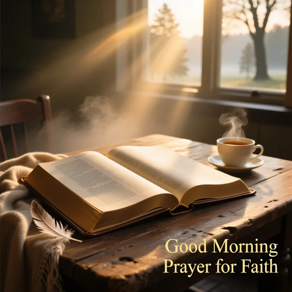 Good Morning Prayer for Faith