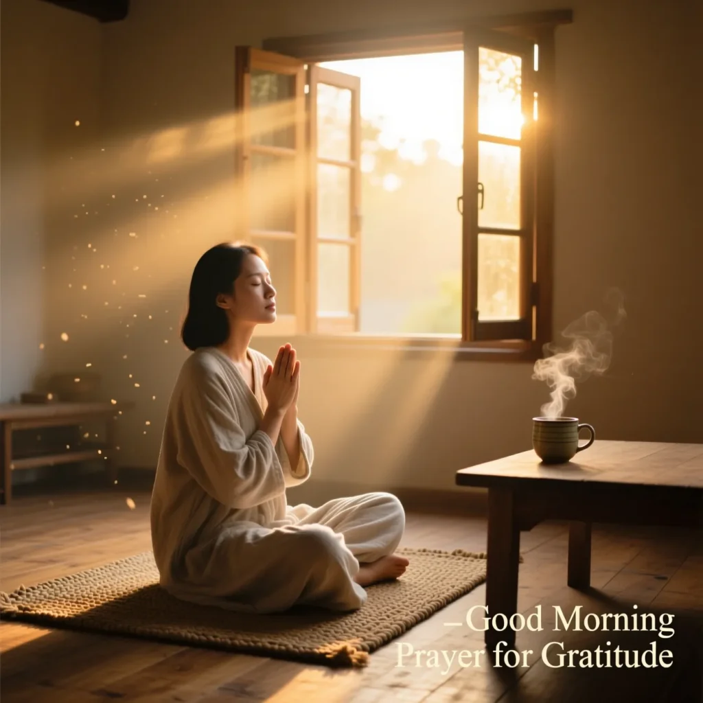 Good Morning Prayer for Gratitude