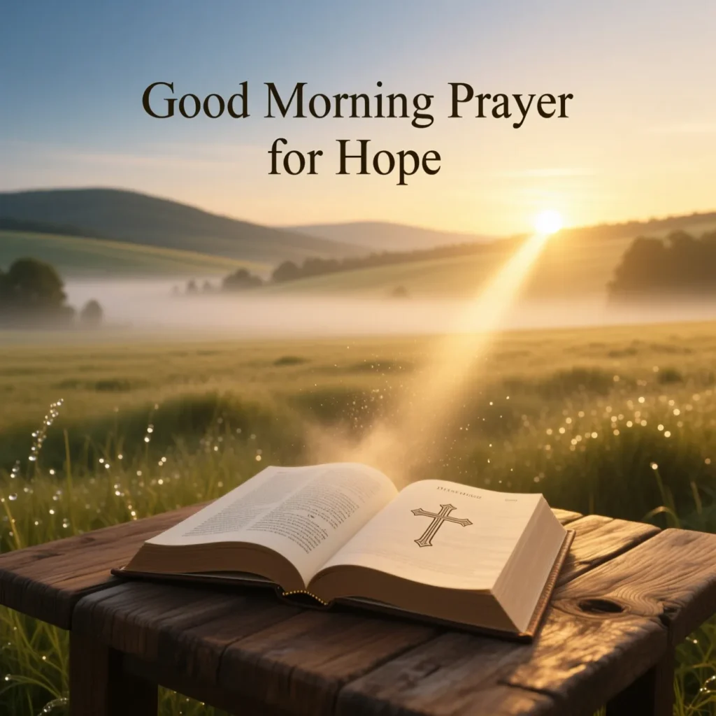 Good Morning Prayer for Hope