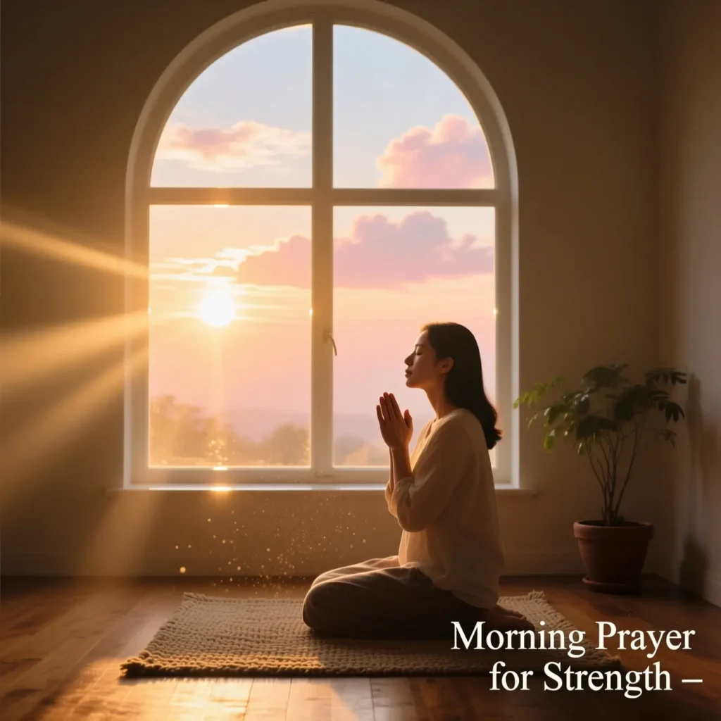  Morning Prayer for Strength