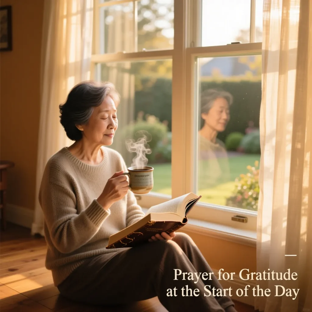 Prayer for Gratitude at the Start of the Day
