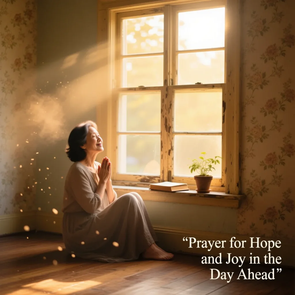 Prayer for Hope and Joy in the Day Ahead