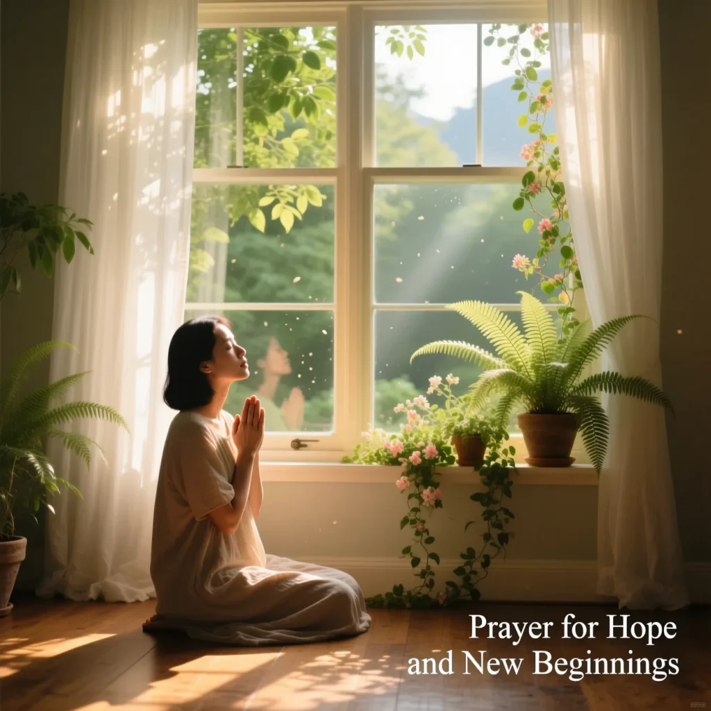 Prayer for Hope and New Beginnings