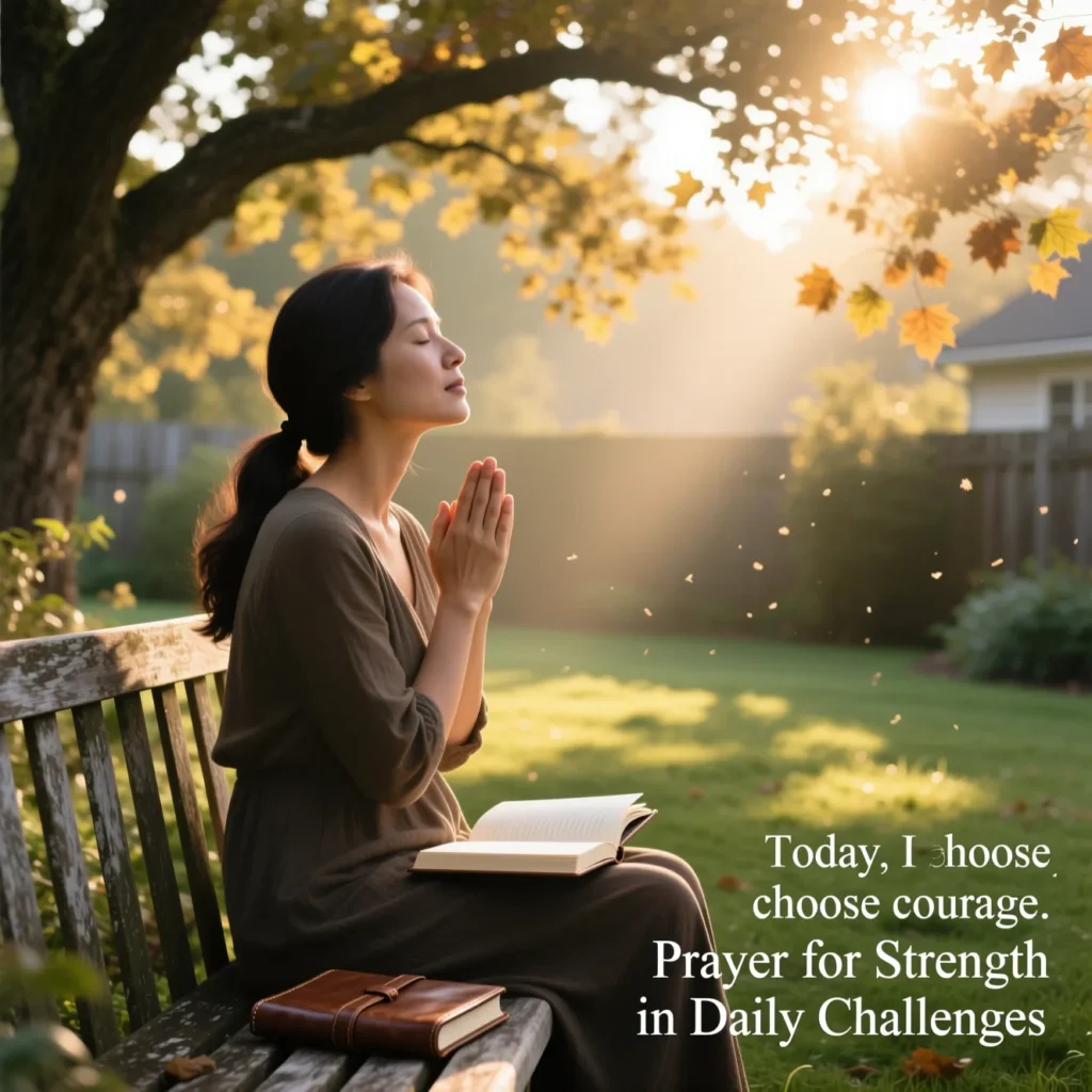 Prayer for Strength in Daily Challenges