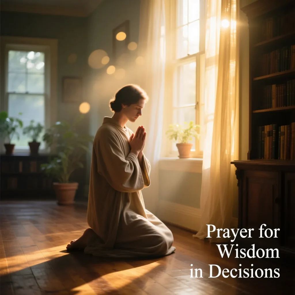 Prayer for Wisdom in Decisions