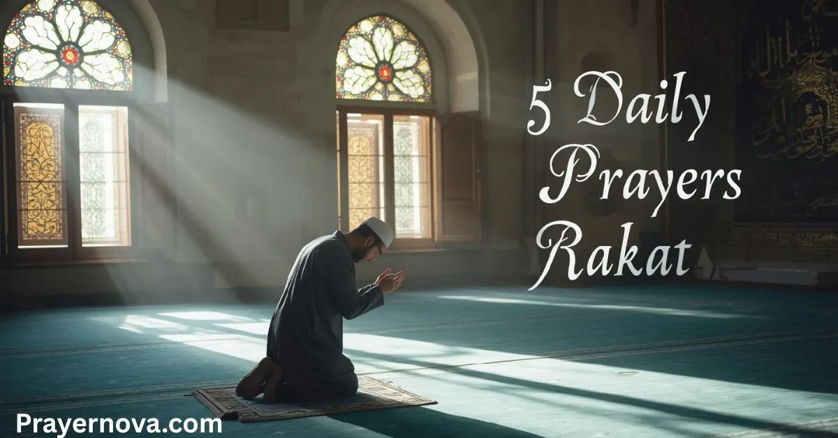 5 Daily Prayers Rakats