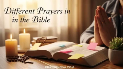 Different Prayers in the Bible