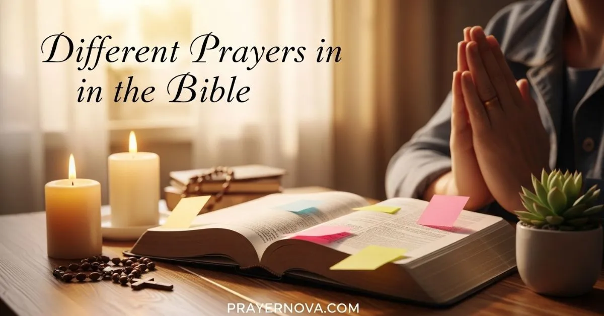 Different Prayers in the Bible