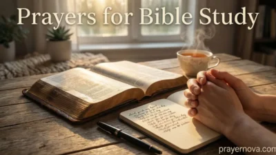 Prayers for Bible Study