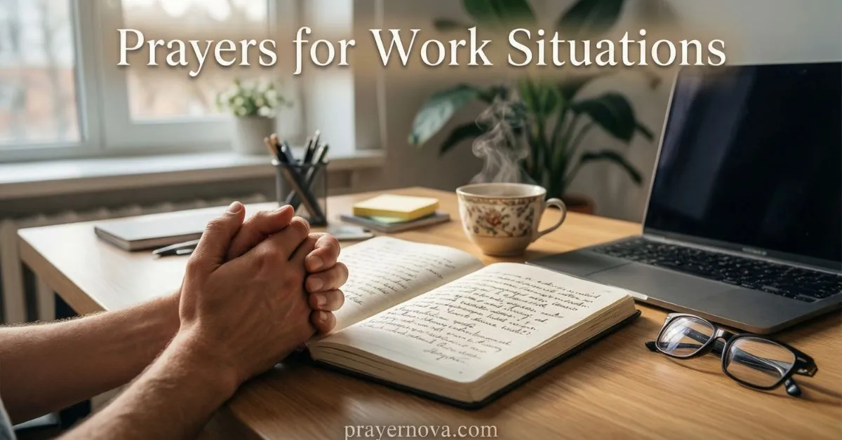 Prayers for Work Situations