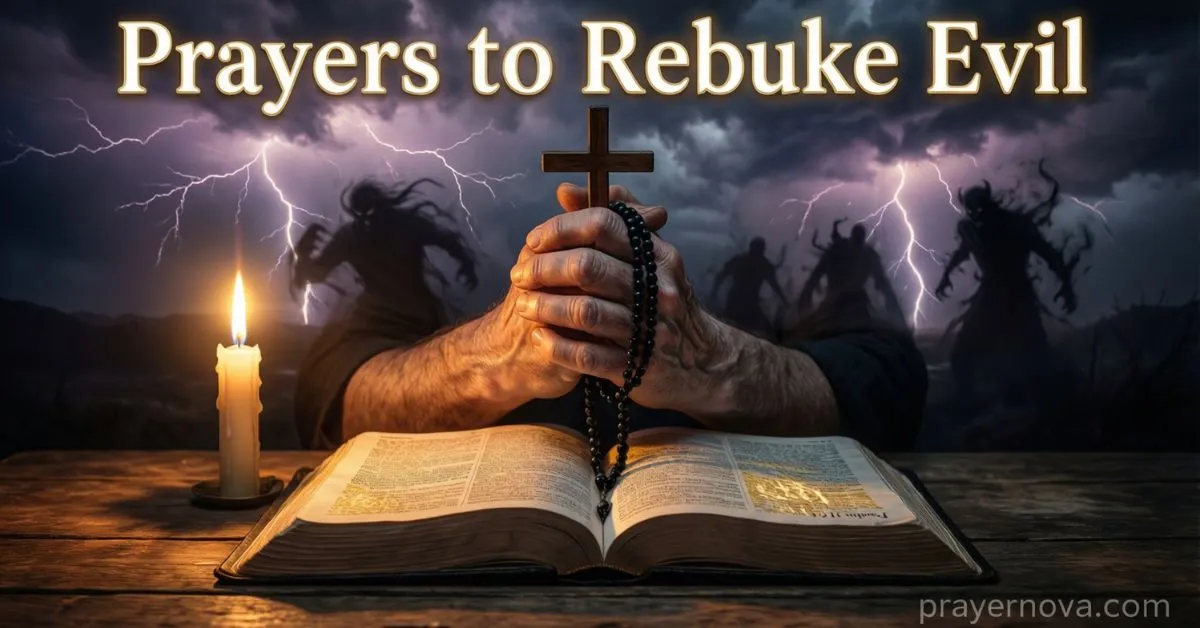 Prayers to Rebuke Evil