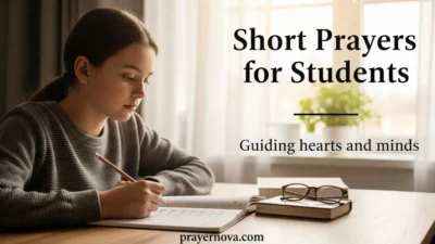 Short Prayers for Students