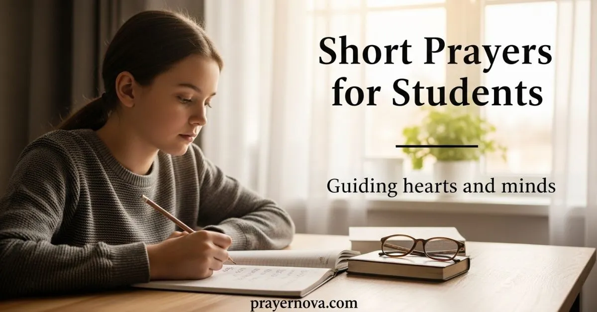 Short Prayers for Students