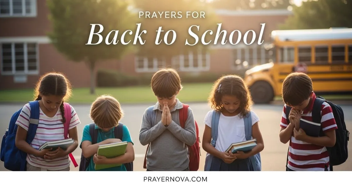Prayers for Back to School