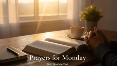 Prayers for Monday