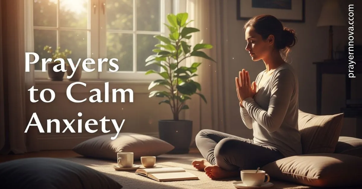 Prayers to Calm Anxiety