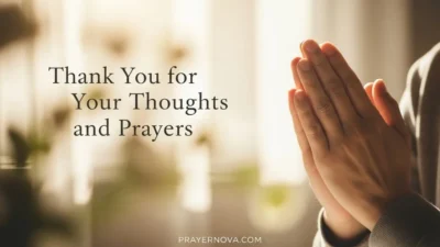 Thank You for Your Thoughts and Prayers Images