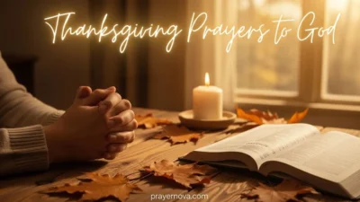 Thanksgiving Prayers to God